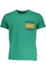 K-Way  Perfektné Pánske Tričko Krátky Rukáv Zelená Farba: Zelená, Veľkosť: S