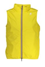 K-Way  Perfektná Pánska Zimná Bunda bez Rukávov Žltá Farba: žltá, Veľkosť: XL