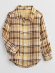 Gap Detská flanelová košeľa 3YRS