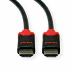 ROLINE Kábel HDMI M/M 2m, Ultra High Speed+Eth, 10K@30Hz, HDMI 2.1, čierny