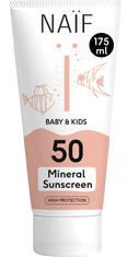 NAIF Ochranný krém na opalování SPF 50 pro děti a miminka 175 ml