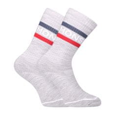 Mons Royale Ponožky merino sivé (100555-1160-781) - veľkosť L