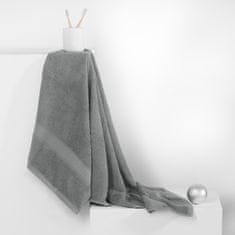 DecoKing Bavlnený uterák Bira sivý