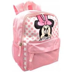 Fashion UK Detský predškolský batôžtek s predným vreckom Minnie Mouse