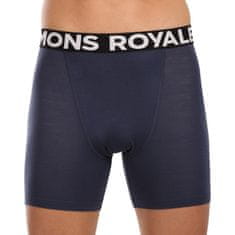 Mons Royale Pánske boxerky merino modré (100088-1169-568) - veľkosť M