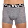 Mons Royale Pánske boxerky sivé (100087-2169-710) - veľkosť L