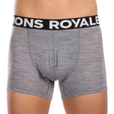 Mons Royale Pánske boxerky sivé (100087-2169-710) - veľkosť L