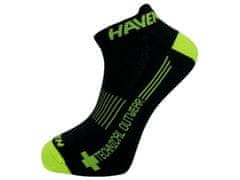 HAVEN Ponožky SNAKE SILVER NEO 2 páry čierno / žlté - 8-9