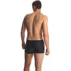 Aqua Speed Dennis pánske plavky s nohavičkou čierna-červená veľkosť oblečenia XXL