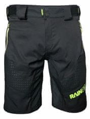 HAVEN Nohavice krátke pánske RAINBRAIN čierno/zelené - L