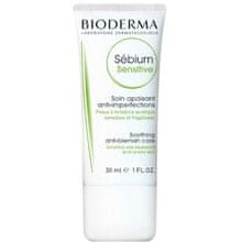 Bioderma Bioderma - Sébium Sensitive Soothing Anti-Blemish Care - Hydratační zklidňující krém pro pleť vysušenou a podrážděnou léčbou akné 30ml 