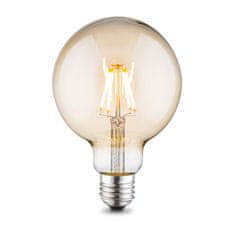 PAUL NEUHAUS Leuchten DIRECT LED Filament Globe, E27, priemer 95mm 4W 3000K DIM 08466 LD 08466