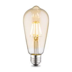 PAUL NEUHAUS Leuchten DIRECT LED Filament, viacnásobné špirála, 4W E27 3000K DIM 08464 LD 08464