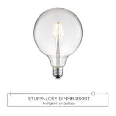 PAUL NEUHAUS Leuchten DIRECT LED Filament Globe, 4W E27, priemer 125mm 3000K DIM 08459 LD 08459