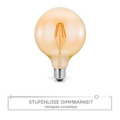 PAUL NEUHAUS Leuchten DIRECT LED Filament Globe, 4W E27, priemer 125mm 3000K DIM 08458 LD 08458