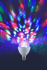 PAUL NEUHAUS LEUCHTEN DIREKT aj s JUST LIGHT LED párty svetlo, žiarovka E27, zrkadlový efekt RGB