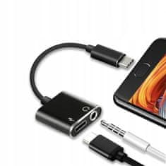 CO2 Usb-C Mini Jack 3,5 Mm Adaptér Aux Kábel Pre Samsung Apple S Dac