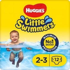 Huggies Little Swimmers Swim Pants veľ. 2-3 (3-8kg) 12ks