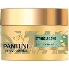 Pantene Pro-V maska na vlasy 160 ml Miracles Strong&Long Biotin&Bamboo