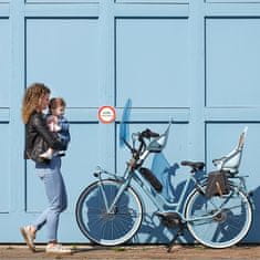 Urban Iki Predná sedačka na bicykel s adaptérom (Aotake Mentolovo modrá/Shinju Biela)