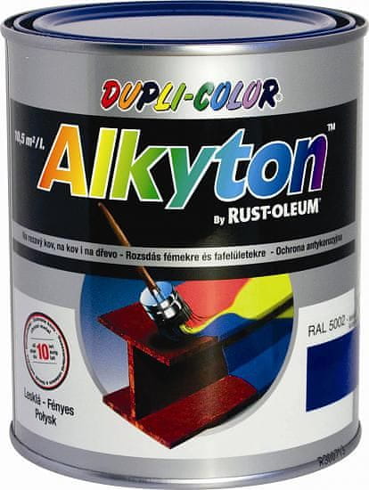 DUPLI COLOR ALKYTON - Antikorózna farba na hrdzu 2v1 (RAL 6009 - zelená jedľová, 0,75 L)