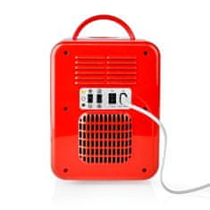Nedis Prenosná mini chladnička | 4 l | 12 V DC / 100 - 240 V AC | Červená 