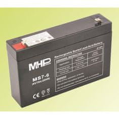 MHpower Pb akumulátor VRLA AGM 6V/7Ah (MS7-6)