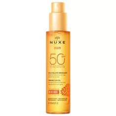 Nuxe Bronzujúci olej na opaľovanie pre tvár a telo SPF 50 Sun (Tanning Oil For Face And Body) 150 ml