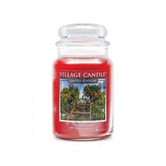 Village Candle Vonná sviečka v skle Jabloňové drevo (Apple Wood) 602 g