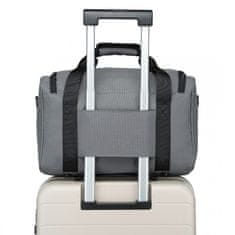 KONO Sivá príručná taška do lietadla "Pack" - veľ. S