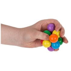 Popron.cz Anti-stresová hračka, Atomic, přibližně 6,5 x 6,5 cm, v 2 barvách, v síti s hlavičkovou kartou