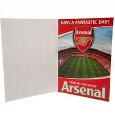 FAN SHOP SLOVAKIA Blahoželanie Arsenal FC, hracie, 22x15 cm
