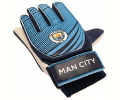 FAN SHOP SLOVAKIA Brankárske rukavice Manchester City FC, dorast 10-16 rokov
