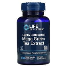 Life Extension Doplnky stravy Lightly Caffeinated Mega Green Tea Extract Zielona Herbata Ekstrakt 725 Mg