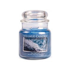 Village Candle Vonná sviečka v skle Morský príboj (Sea Salt Surf) 389 g