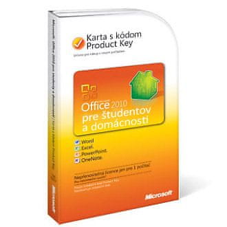 Microsoft OEM Office Home and Student 2010 Slovak