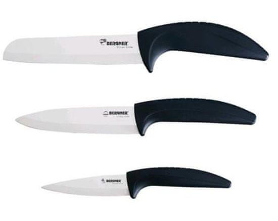 Bergner Sada keramických nožov 3 ks (BG-4042)