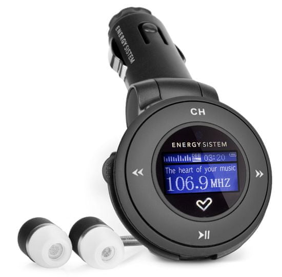 Energy Sistem CAR MP3 1204 / 4GB (Deep Black)