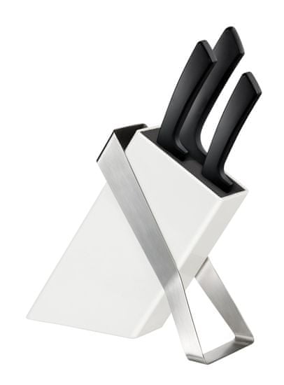Tescoma Blok na nože s keramickou čepeľou AZZA, s 3 nožmi (884599)