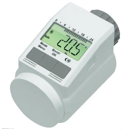 Conrad Programovatelná termostatická hlavice eQ-3 L