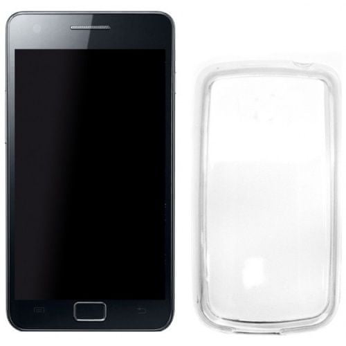 CELLY Gelskin silikónový obal - Samsung Galaxy S2 Plus i9100/i9105, čirý