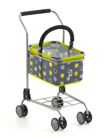 Bayer Chic Nákupný vozík s košíkom zelený