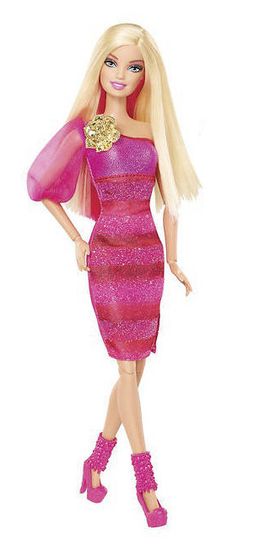 Mattel Fashionistas, Barbie zlatý oblečok