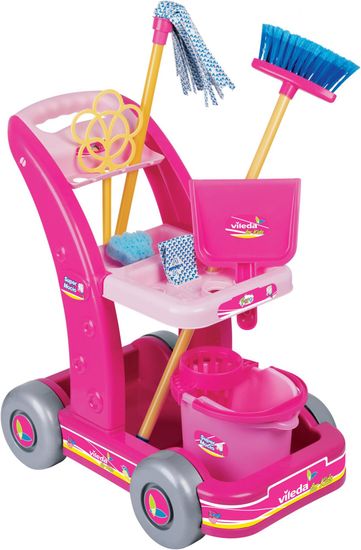FARO Maxi upratovací vozík ružový Vileda