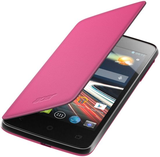 Acer Flipové puzdro Liquid Z4, ružové