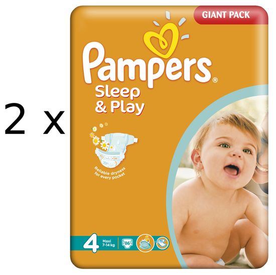 Pampers Sleep&Play 4 Maxi - 172ks
