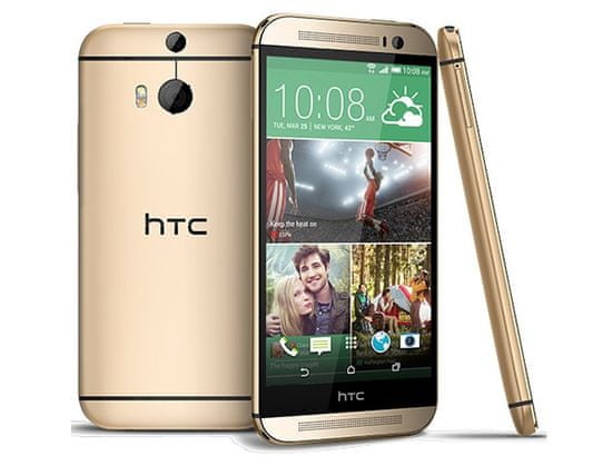 HTC One (M8), zlatý