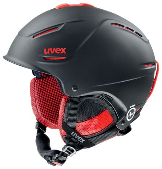 Uvex P1Us Pro Black-Red Mat