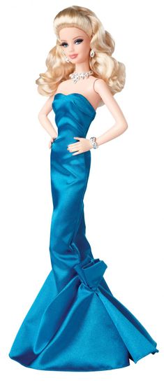 Mattel Zberateľská kolekcia modré šaty