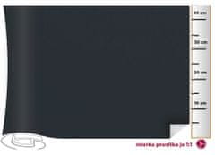 Patifix - Jednofarebné fólie 10-1000 ČIERNA MATNÁ - šírka 45 cm